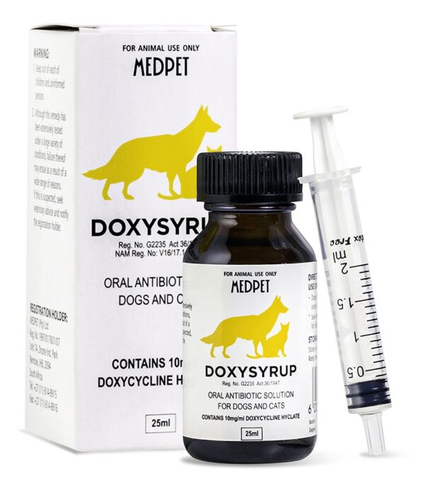 Medpet Doxysyrup Doxycycline Antibiotic