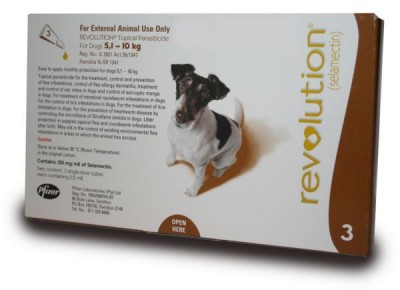 REVOLUTION 12% DOGS (0.5MLX3)5.1-10KG (BROWN)