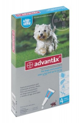 ADVANTIX MED DOG (TURQ) 4-10KG **ON SPECIAL** - PRODUCT EXPIRY DATE 05/2022