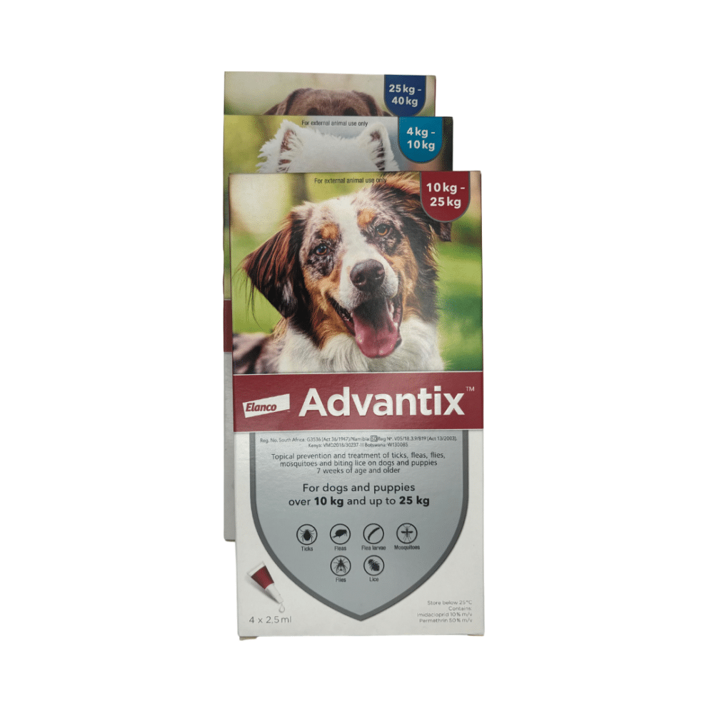 Advantix Spot-On Large Dog 10-25kg (Red)