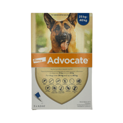 Advocate Extra Large Dogs >25kg (3 Pipette's) Blue