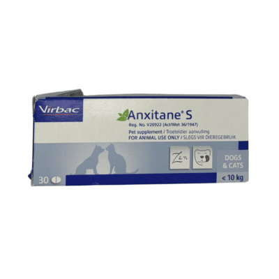 Anxitane Small - Anxiety Relief for Dogs and Cats (30 Tablets)