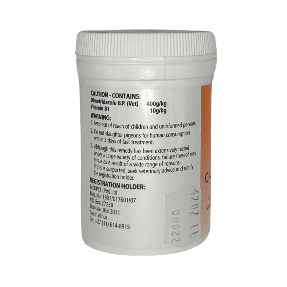 Cankerex-Plus for the prevention and treatment of Crop Cancer in Pigeons (50g)