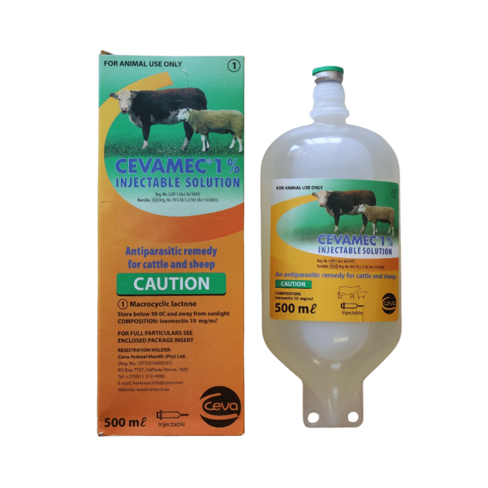 Cevamec 1% Injectable Solution (500ml)
