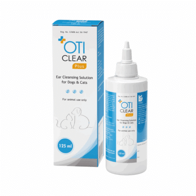 Oticlear Plus – Dog & Cat Ear Cleaner (125ml)