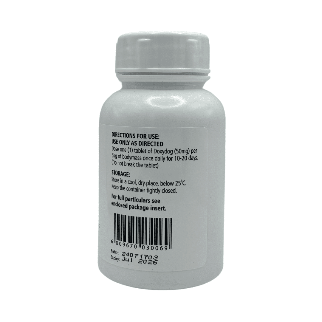 Doxydog 50MG (100 tablets) - Vet Products Online