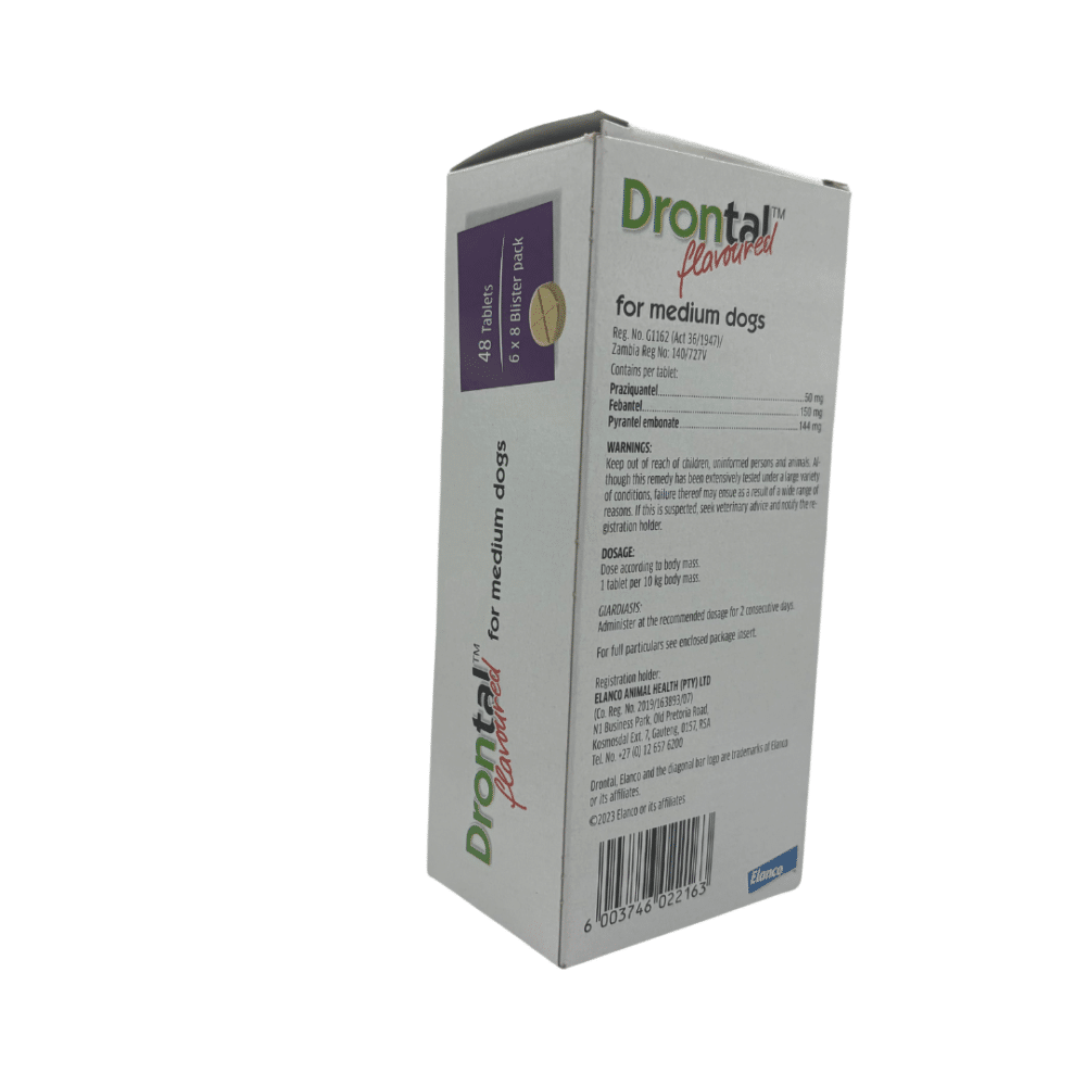 Drontal for Medium Dogs (48 Tablets)