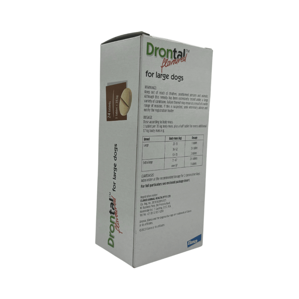 Drontal for Large Dogs (Single tablet)