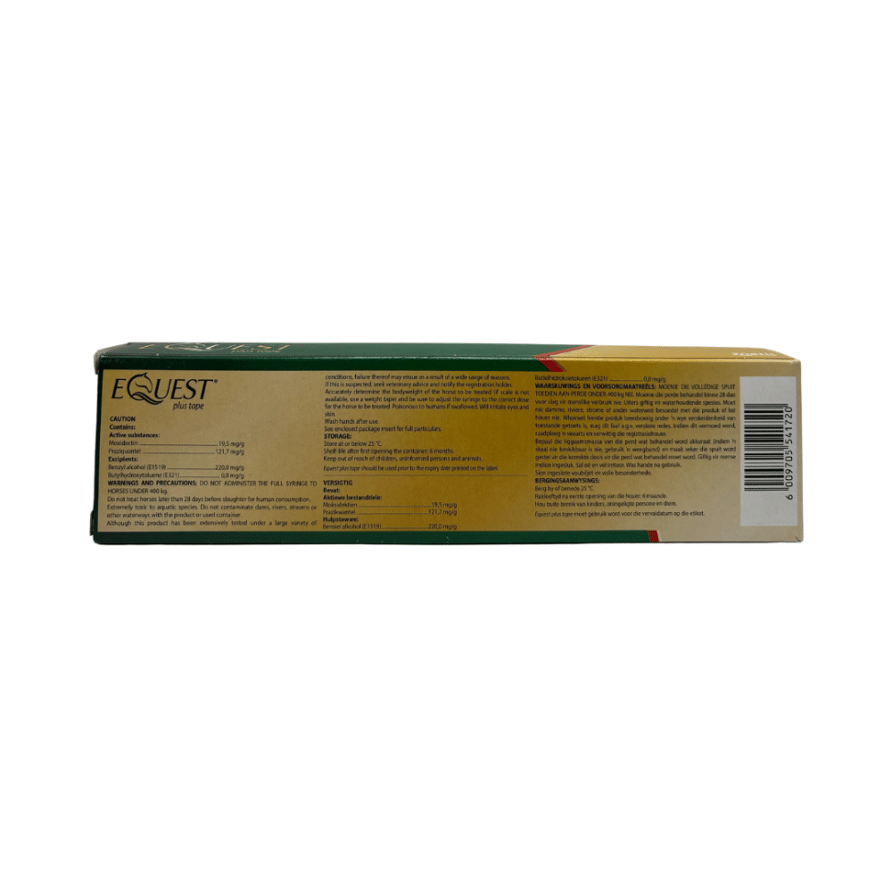Equest Plus Tape Broad Spectrum equine parasiticide (14.4g)
