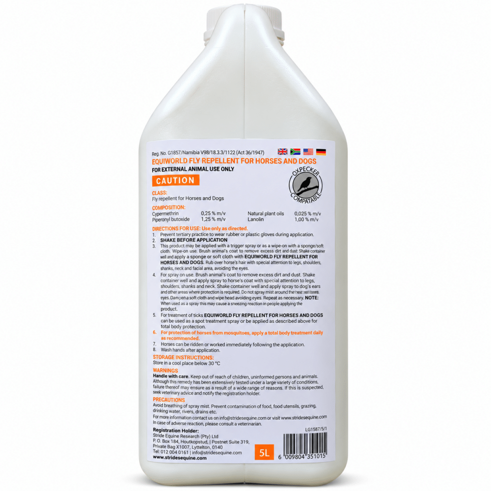 Equiworld Fly Repellent for Horses and Dogs (5 Litre)