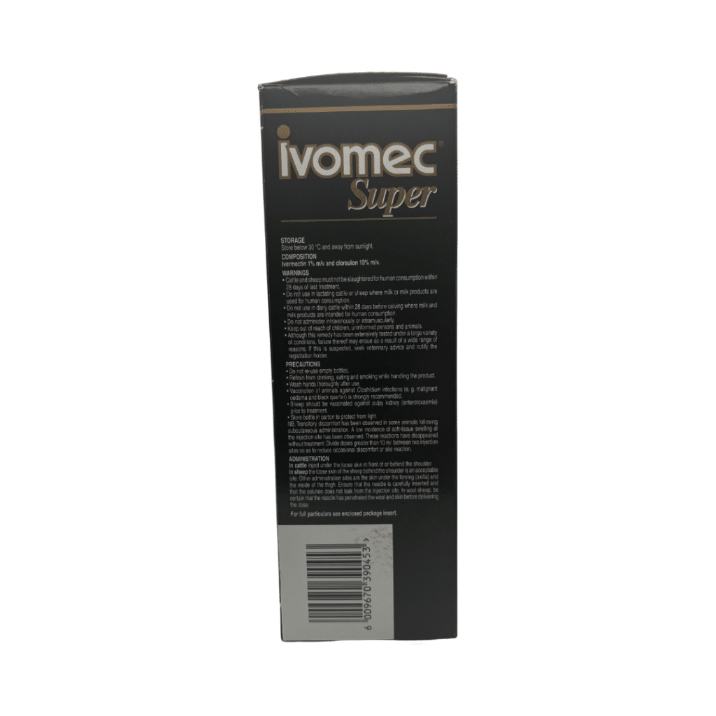 Ivomec Super Injection for Cattle and Sheep (500ml) - Vet Products Online