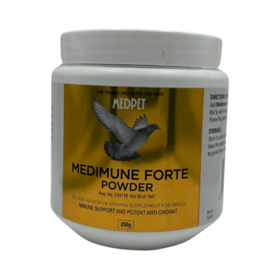 Medimune Forte Immune Support and Anti-Oxidant for Pigeons and Birds (250g)