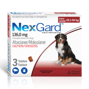 Nexgard 25.1-50kg 3 Pack