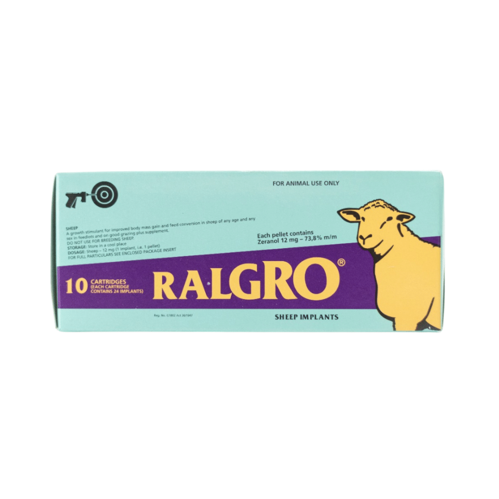 Ralgro Sheep Implants (1X24 implants)