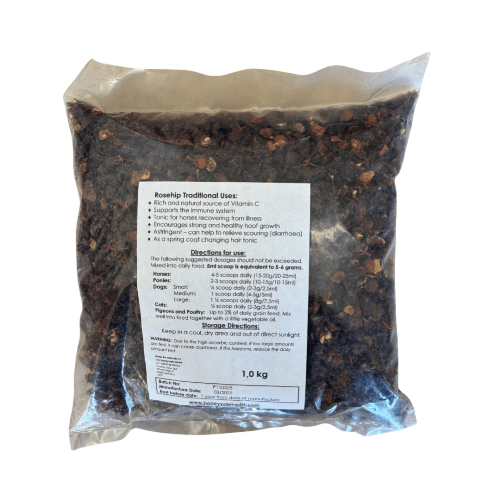Shell Cut Rosehips Powder (1Kg)