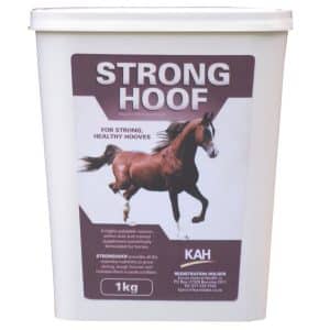 Strong hoof maintains healthy hooves in horses