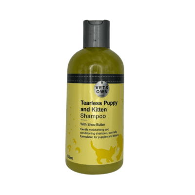 Vets Own Tearless Puppy and Kitten Shampoo with Shea Butter (250ml)