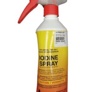 Iodine spray