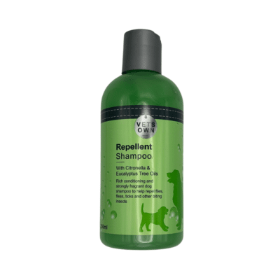 Vets Own Repellent Shampoo With Citronella & Eucalyptus Tree Oils for Dogs (250ml)