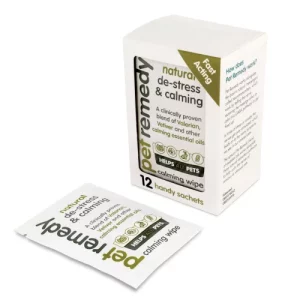 pet remedy calming wipes