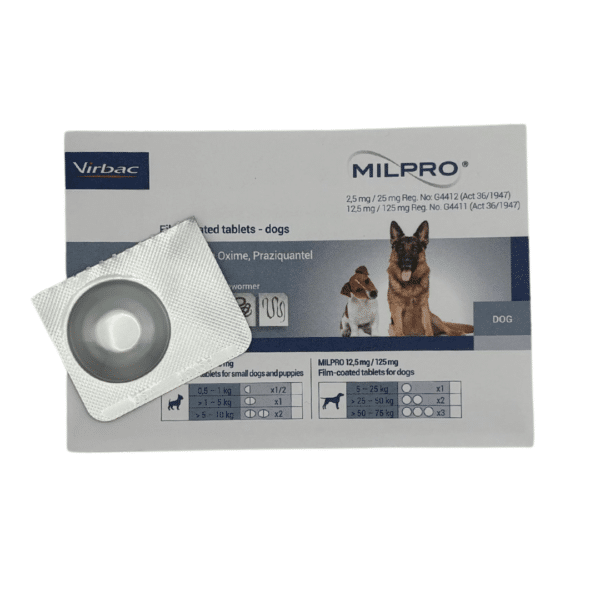 Milpro Dogs Single Tablet