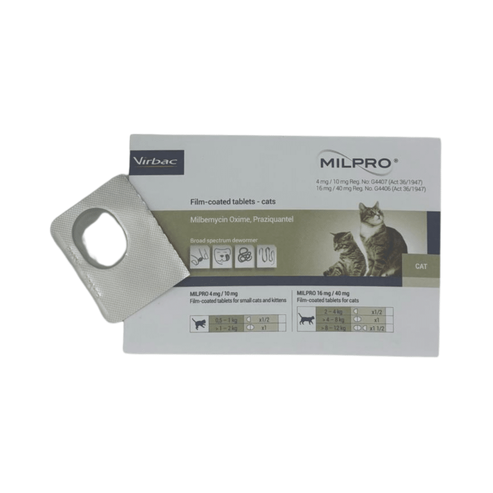 Milpro Kitten Deworming Tablet (Single Tablet)