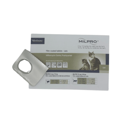 Milpro Cat Deworming Tablet (Single tablet)