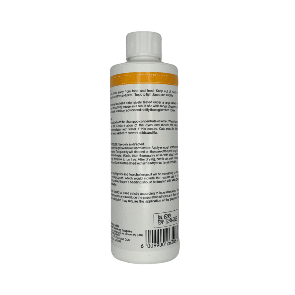 Vets Own Tick & Flea Shampoo (250ml)