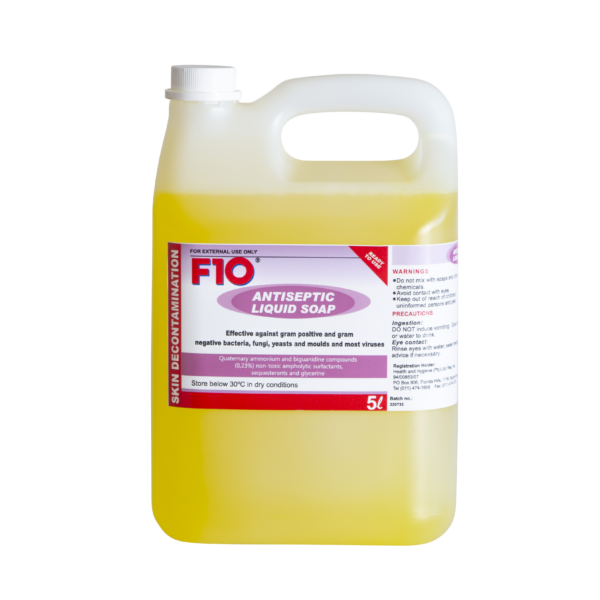 F10 Antiseptic Liquid Soap 5L