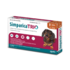 Simparica TRIO for Dogs 5.1kg - 10kg Light Brown 3 Chews
