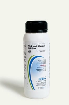 TICK & MAGGOT OIL PLUS 1LT