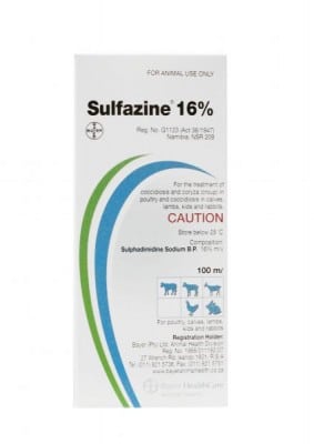 SULFAZINE 16% SOL. 500ML BD