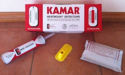 KAMAR HEAT DETECTOR RED 100'S