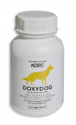 Doxydog 50MG (100 tablets) - Vet Products Online