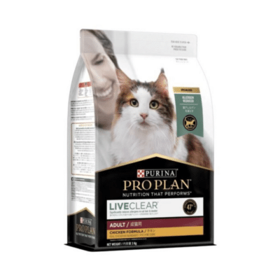 Purina Pro Plan LiveClear Adult Cat Food 3kg - Chicken Formula