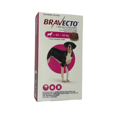 BRAVECTO X-LARGE Chew (40 - 56KG) Pink