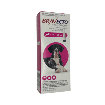 BRAVECTO SPOT-ON DOG X Large Pink 40-56KG