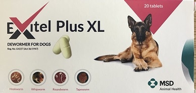EXITEL PLUS XL TABS 20'S