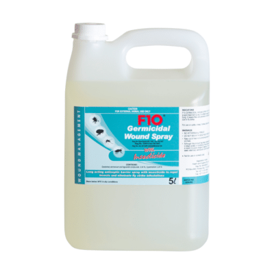 F10 Germicidal Wound Spray with Insecticide 5L