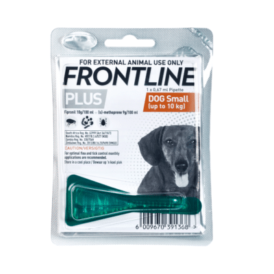 FRONTLINE PLUS SMALL DOG (X10)