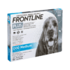 Frontline Plus Dog Medium 10 - 20kg (3 Pipettes) Blue