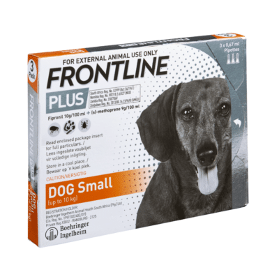 FRONTLINE PLUS SMALL (3) DOG