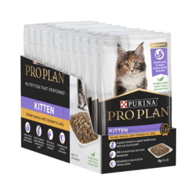 Purina Pro Plan Kitten - Chicken in Jelly Wet Food 12 x 85g