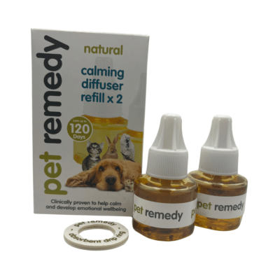 Pet Remedy Diffuser Refill for 2-Pin Plug Diffuser (2 x 40ml)