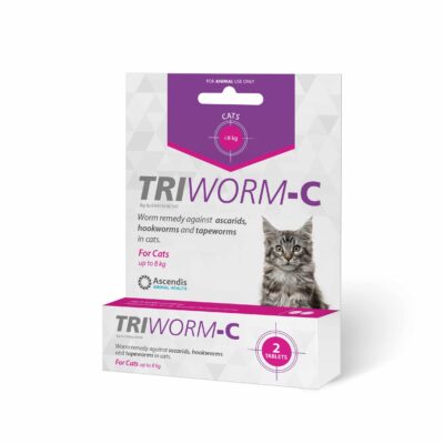 TRIWORM-C One Treatment <8KG