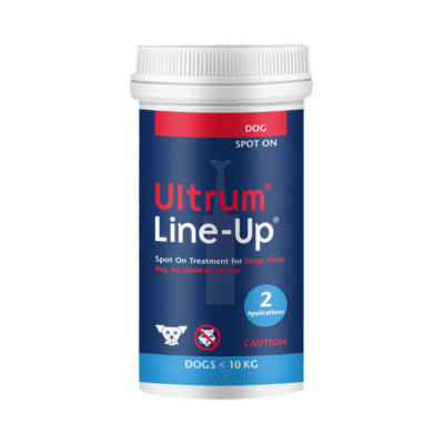 Ultrum Line-up Tick and Flea Spot-On 0-10kg (2 Applications) (Blue)
