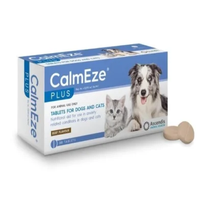 CalmEze PLUS tablets for Dogs and Cats (30 tablets)