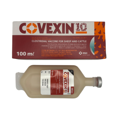 Covexin 10 Multiclostridial Vaccine for Cattle & Sheep (100ml)