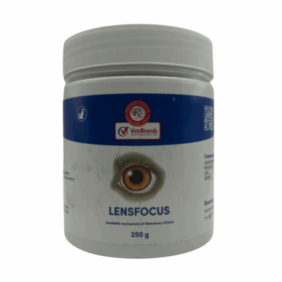 Lensfocus Powder – Diabetic Cataract Prevention for Dogs (250g)