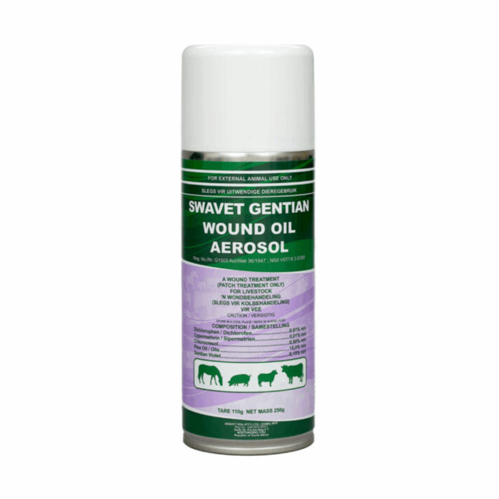 Swavet Gentian Wound Oil Aerosol